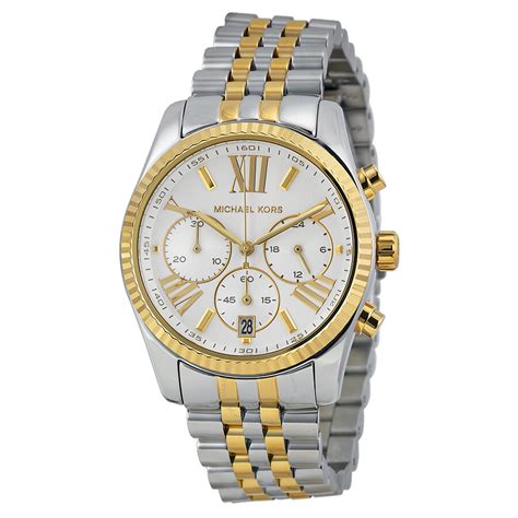 michael kors mk5955 dames horloge|Michael Kors Lexington Chronograph Mother of Pearl Two.